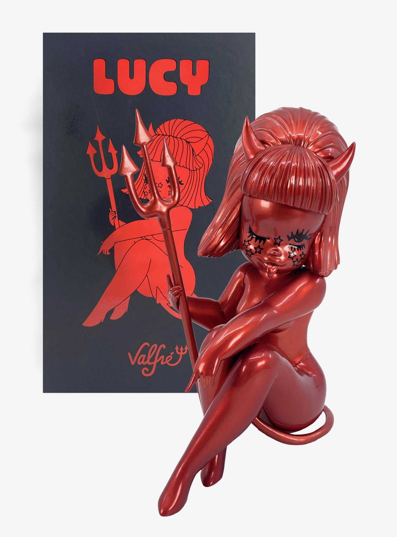 Lucy By Valfre Metallic Red Edition Vinyl Figure, , hi-res