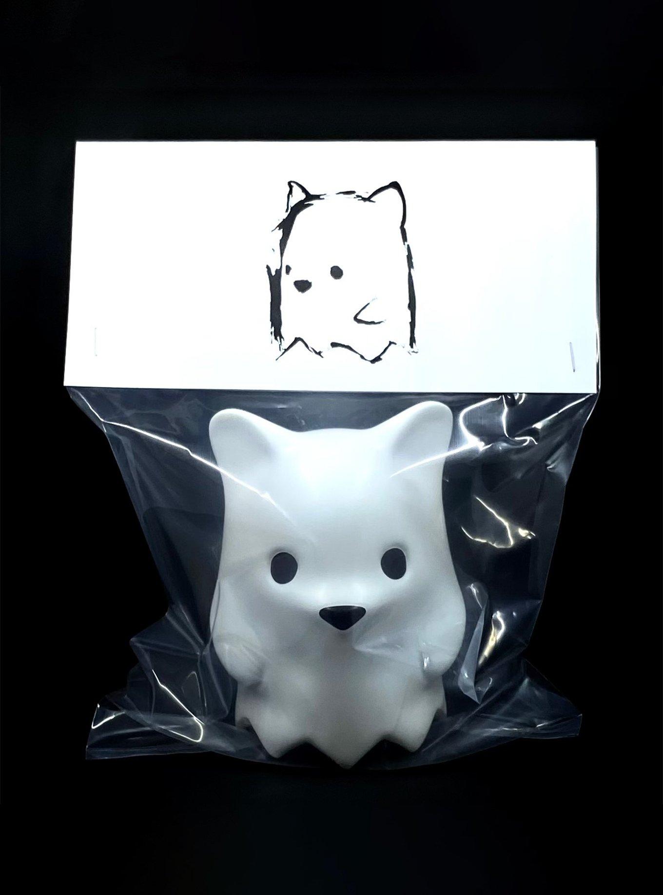 Jumbo Ghost Bear Head White Vinyl Figure, , hi-res