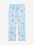 Sanrio Cinnamoroll Camping Icons Allover Print Sleep Pants - BoxLunch Exclusive, LIGHT BLUE, alternate