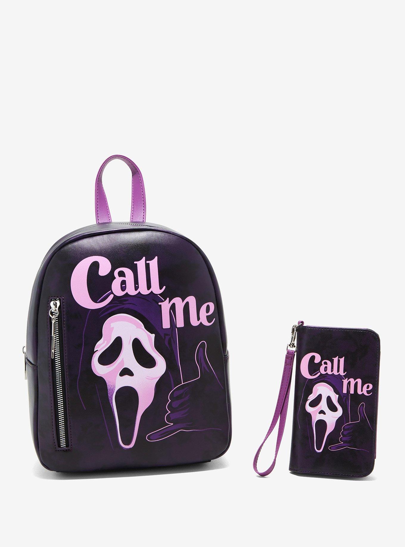 Scream Ghost Face Plush Backpack