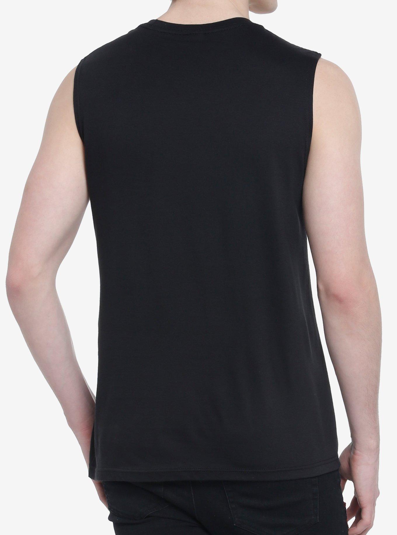 My Chemical Romance Thanks For Venom Muscle Tank Top, BLACK, alternate