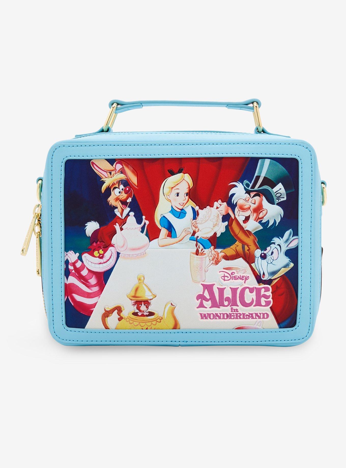 Loungefly Disney Alice in Wonderland Scenes Lunchbox Handbag, , hi-res