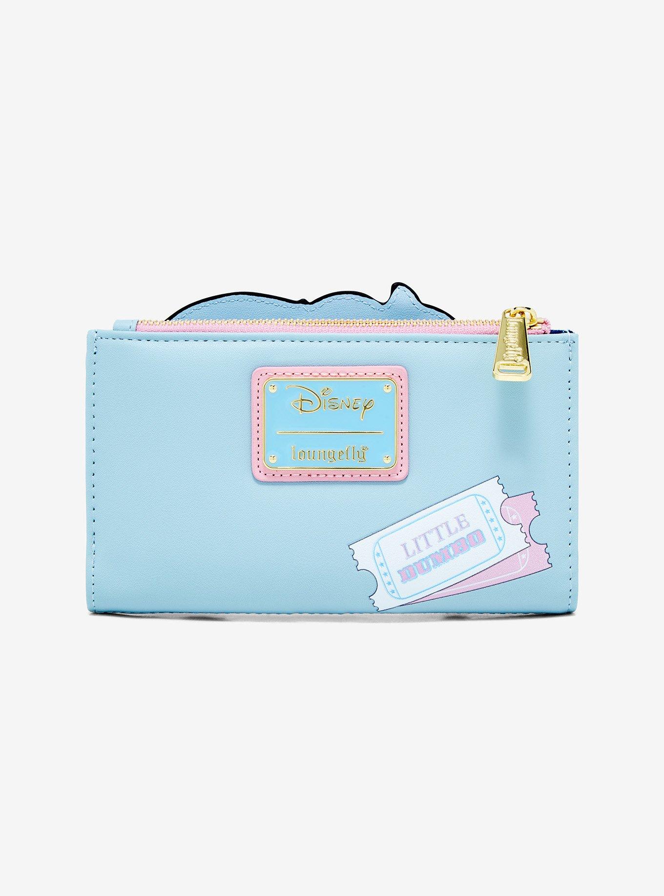 Loungefly Disney Dumbo Cradle Small Zip Wallet, , alternate