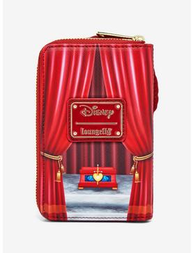 Loungefly Disney Snow White and the Seven Dwarfs Evil Queen Throne Zip Wallet, , hi-res