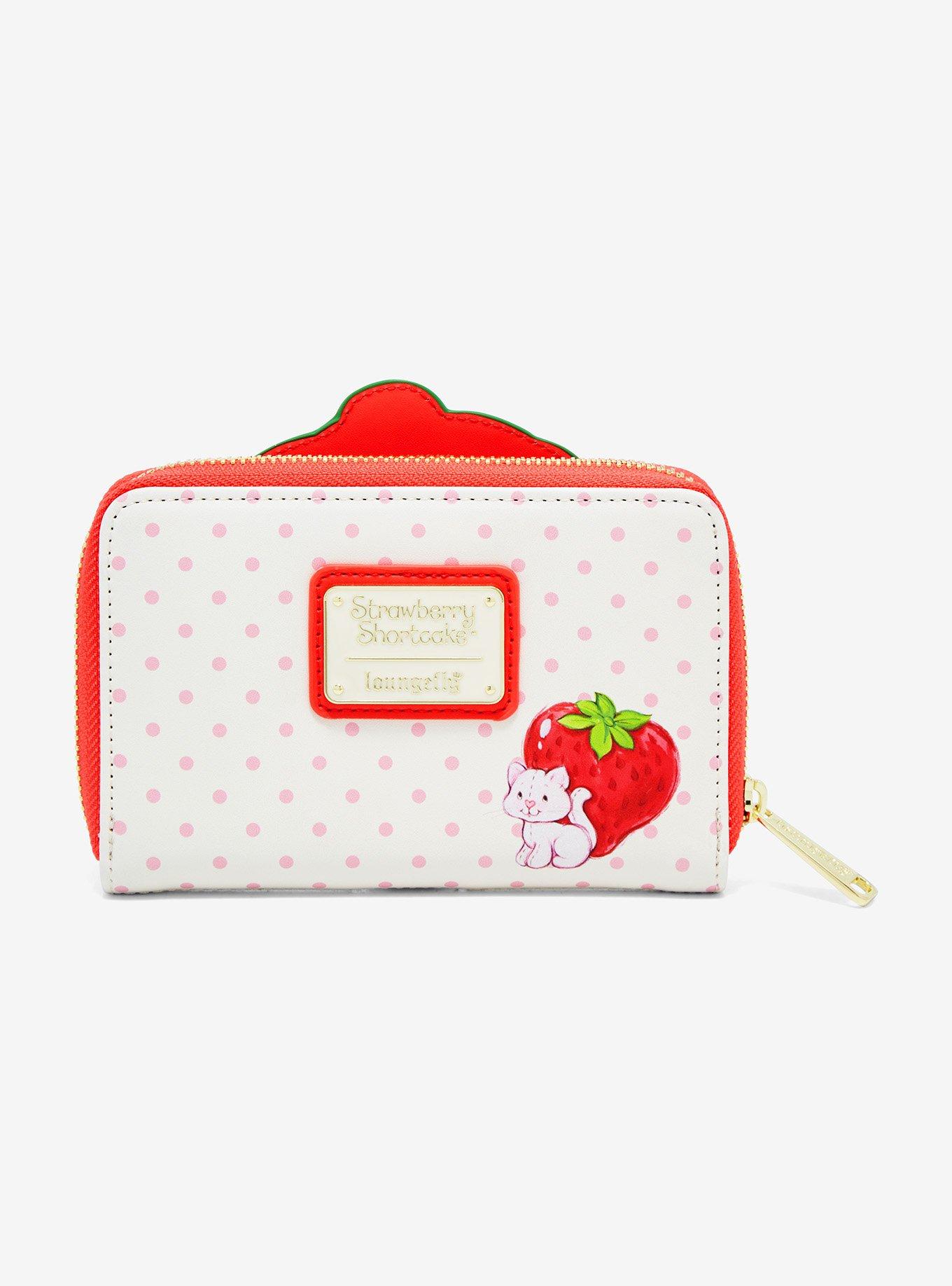 Loungefly Strawberry Shortcake House Small Zip Wallet , , alternate
