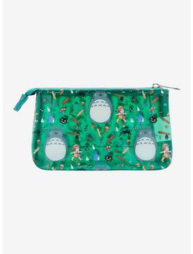 Studio Ghibli My Neighbor Totoro Allover Print Cosmetic Bag - BoxLunch Exclusive, , hi-res