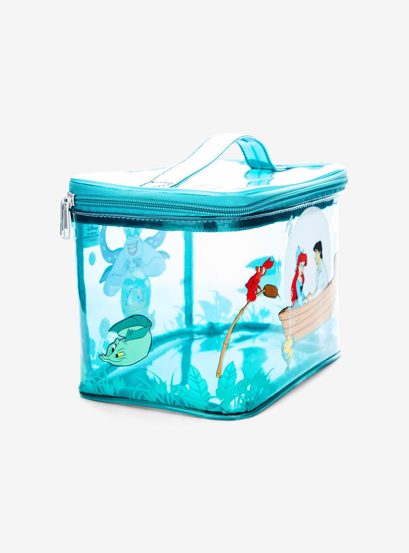 Disney The Little Mermaid Kiss the Girl Cosmetic Train Case - BoxLunch Exclusive, , hi-res