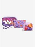 Disney The Little Mermaid Ariel Floral Cosmetic Bag Set - BoxLunch Exclusive, , alternate