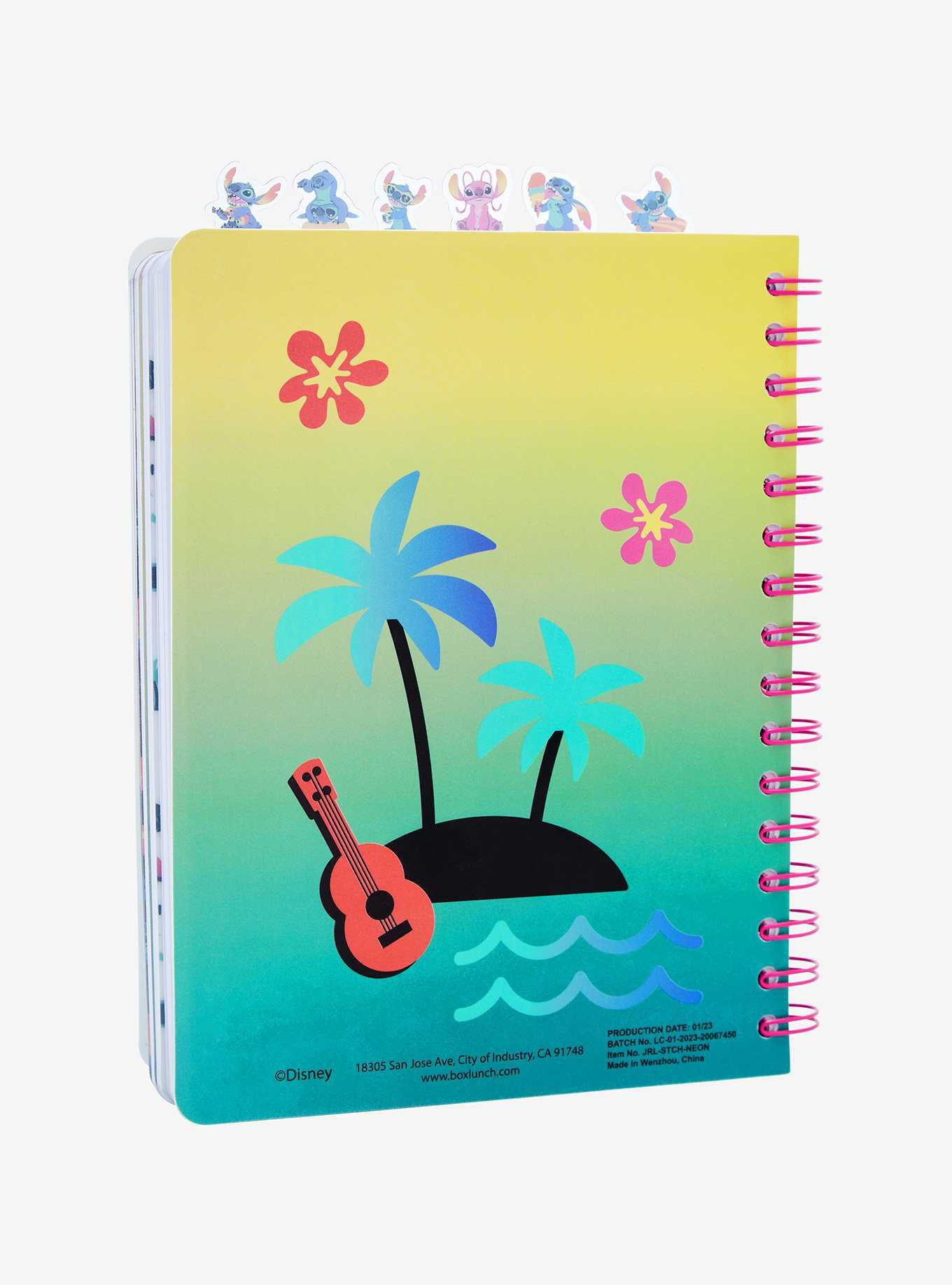 Disney Lilo & Stitch Island Vibes Figural Tab Journal - BoxLunch Exclusive, , hi-res