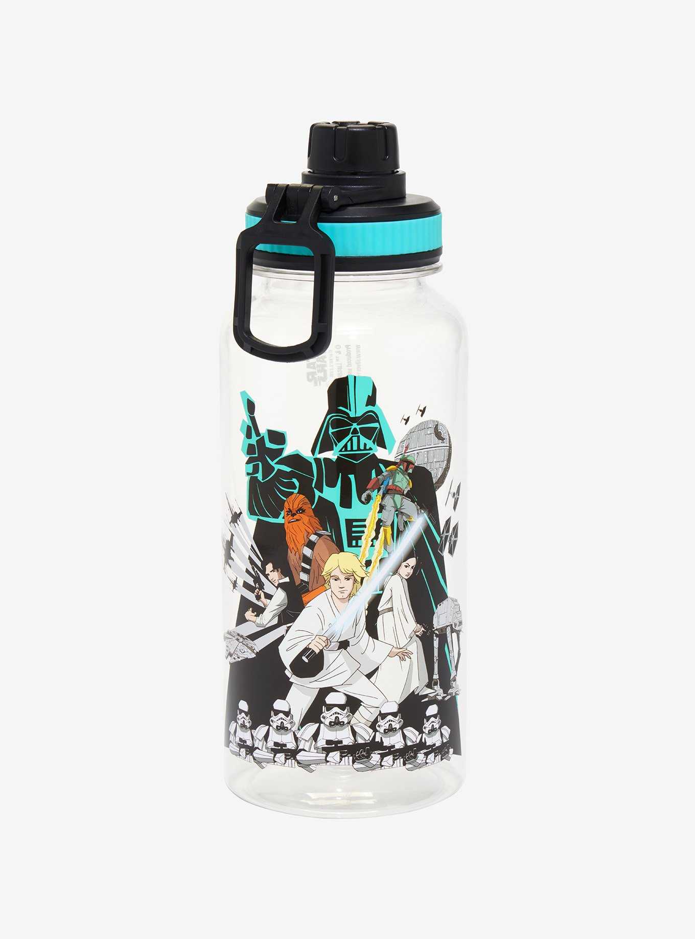 Star Wars Classic Characters Water Bottle with Stickers, , hi-res
