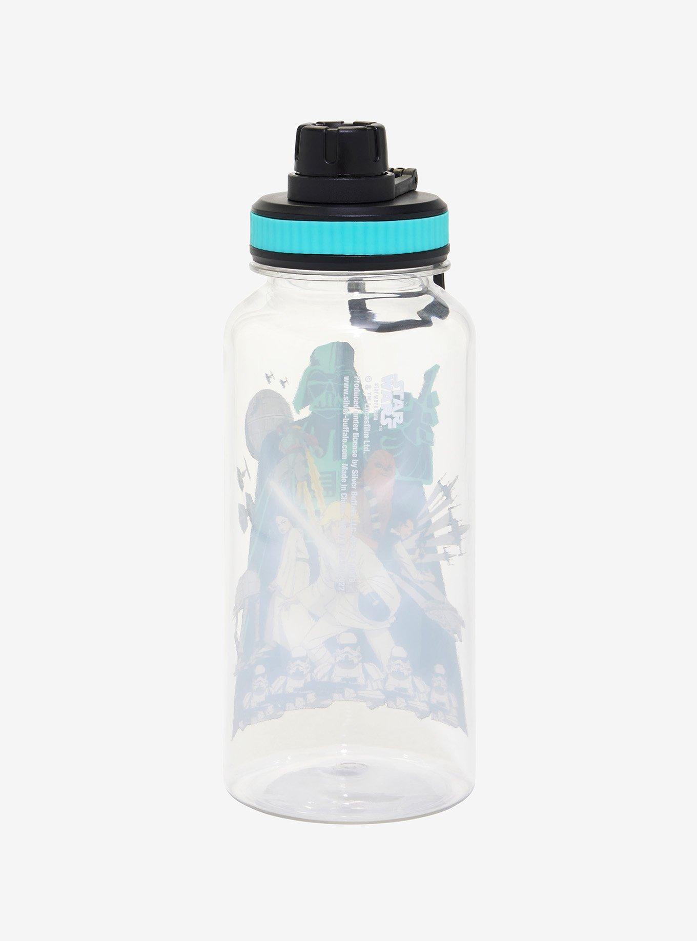 Star Wars Classic Characters Water Bottle with Stickers, , alternate