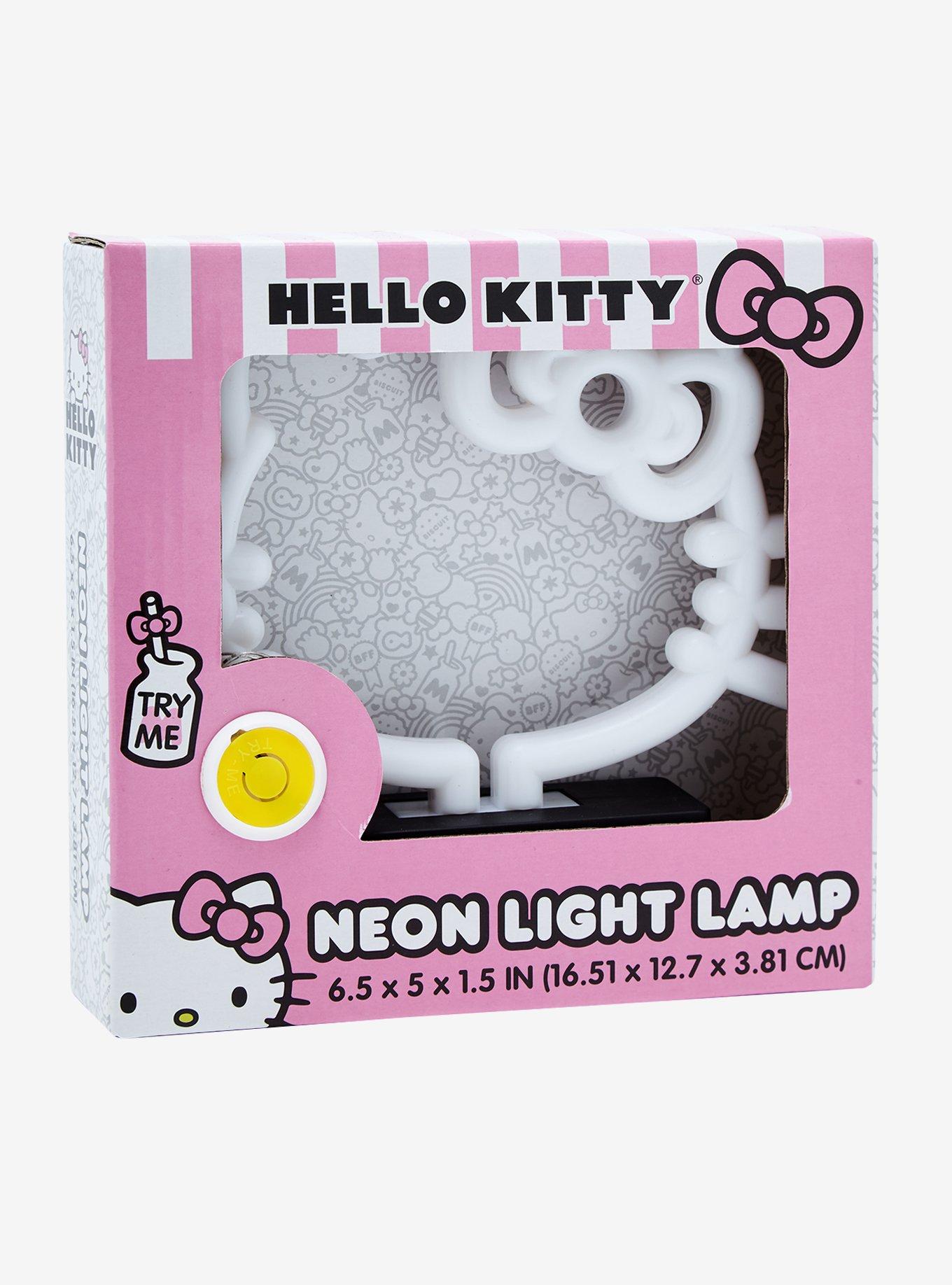 Sanrio Hello Kitty Silhouette Neon Light Lamp, , alternate