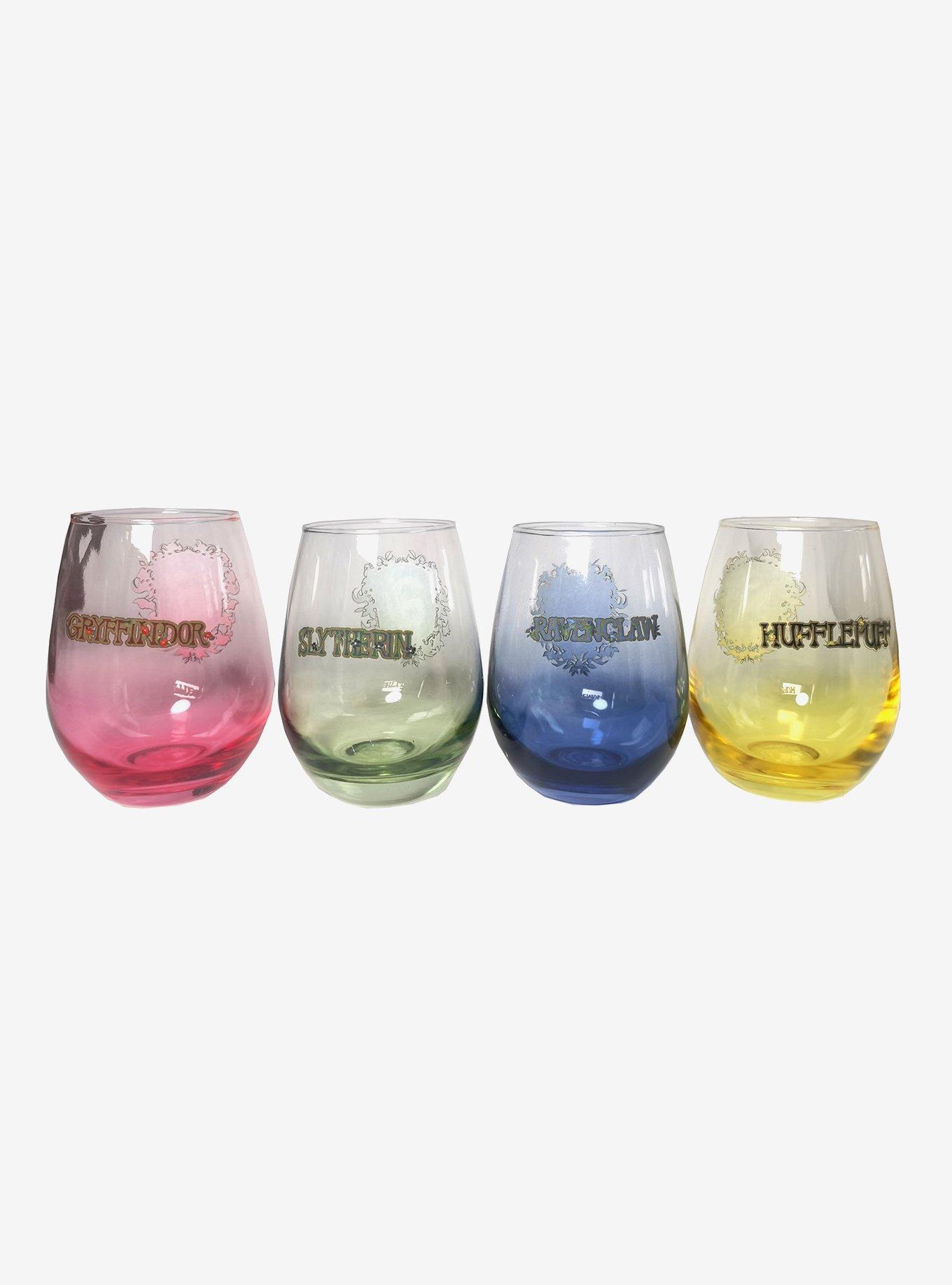 Harry Potter Hogwarts Houses Ombre Glass Set, , alternate