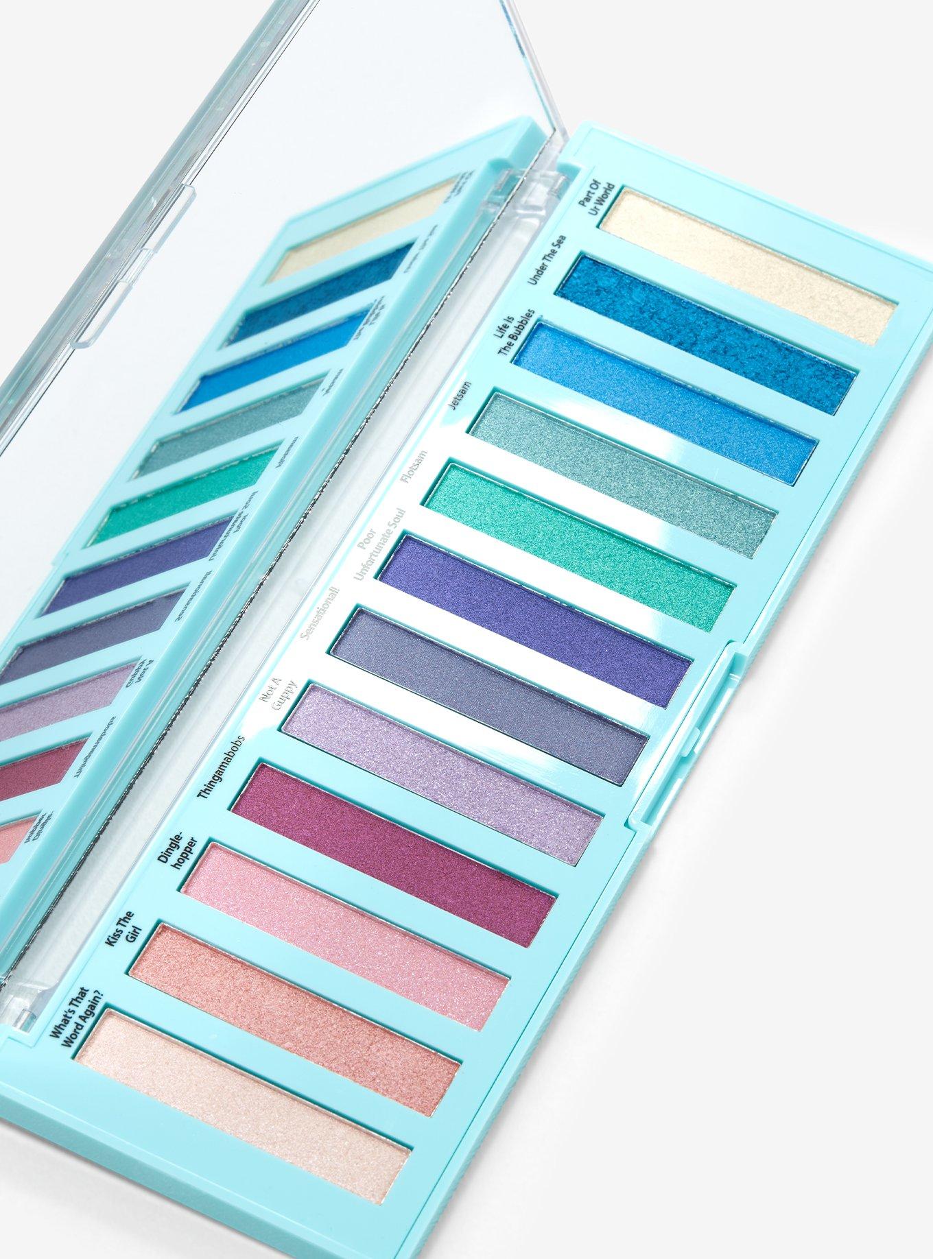 Disney The Little Mermaid Glitter Eyeshadow Palette, , alternate
