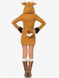 Cozy Fawn Costume Dress with Ear Hood and Fawn Tail, , alternate