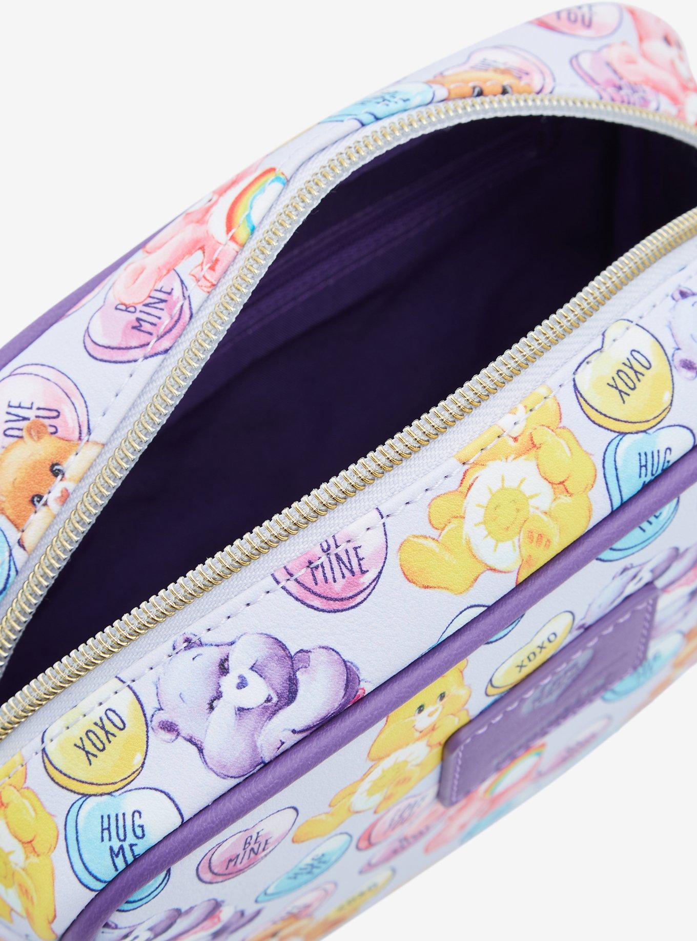 Loungefly Care Bears Valentine's Day Hearts Camera Crossbody Bag, , alternate