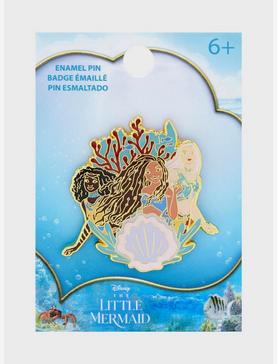 Loungefly Disney The Little Mermaid Ariel & Sisters Enamel Pin - BoxLunch Exclusive, , hi-res