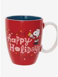 Peanuts Snoopy Happy Holidays Mug, , alternate