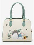 Her Universe Studio Ghibli My Neighbor Totoro Sage Green Floral Satchel Bag, , alternate