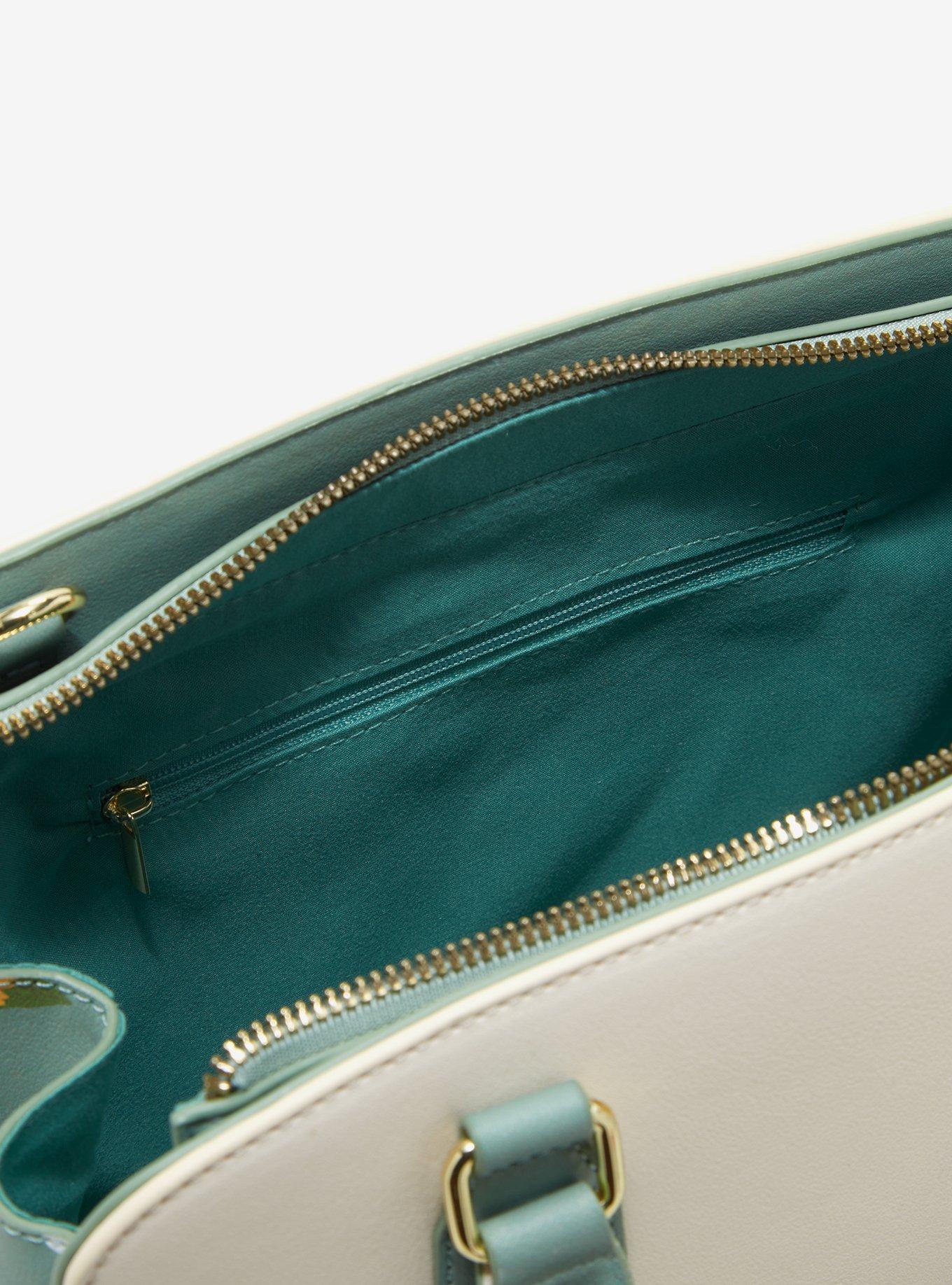 Her Universe Studio Ghibli My Neighbor Totoro Sage Green Floral Satchel Bag, , alternate