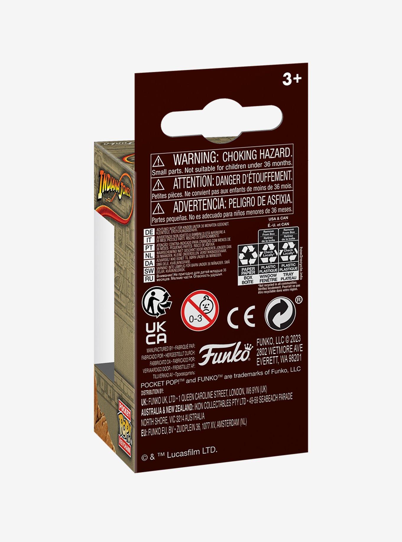 Funko Pocket Pop! Indiana Jones Vinyl Keychain, , alternate