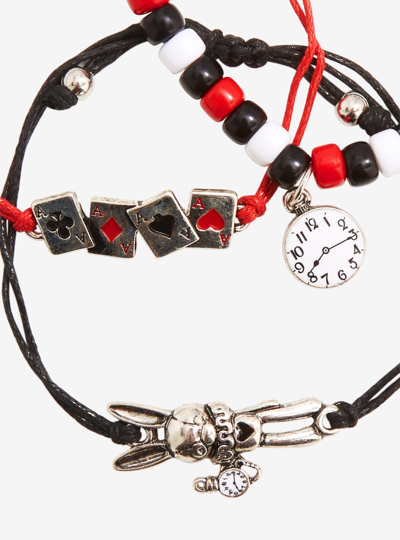 Rabbit Clock Card Suit Bracelet Set, , alternate