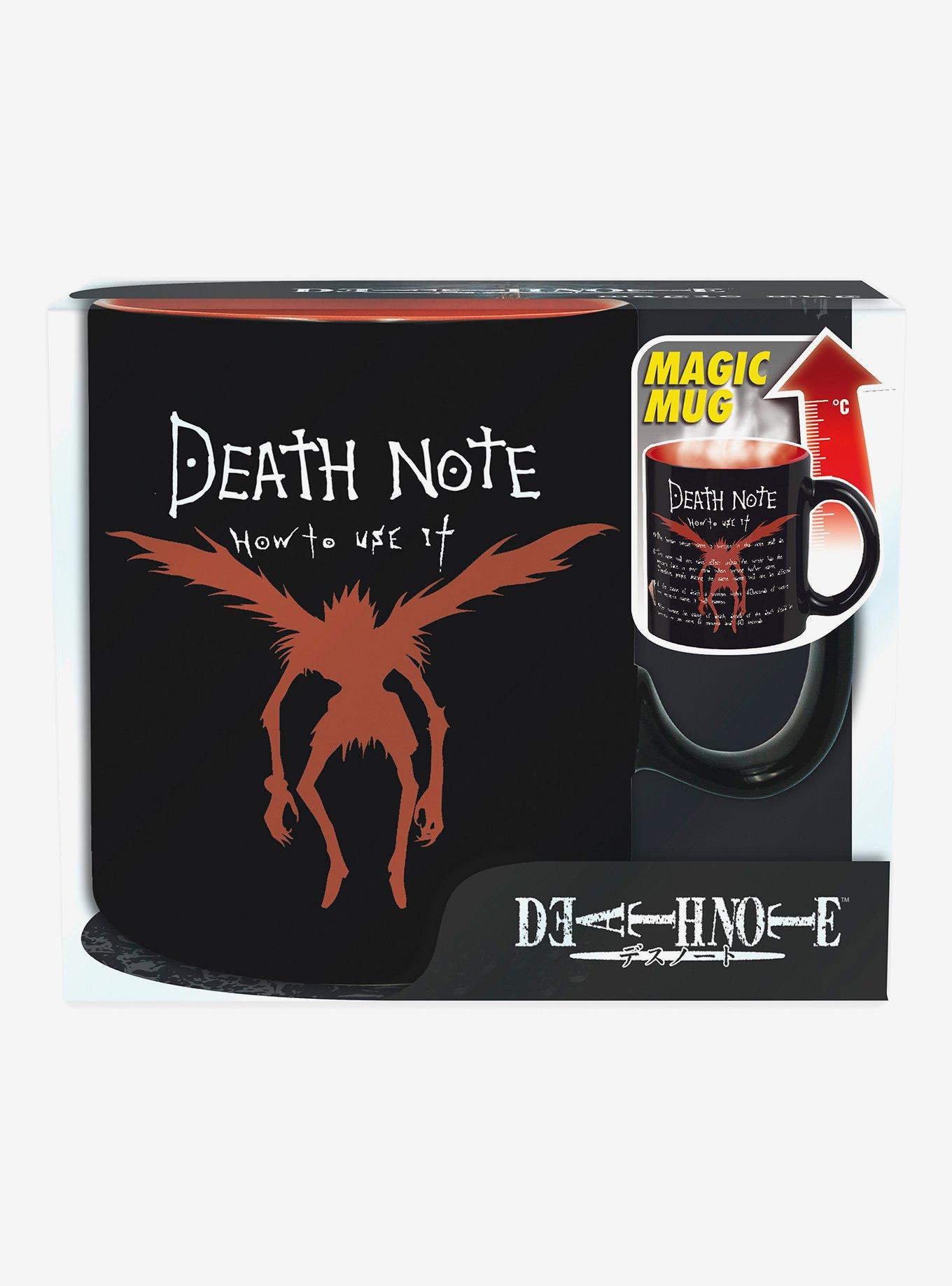 Death Note Heat Change Mug and Keychain Set, , alternate