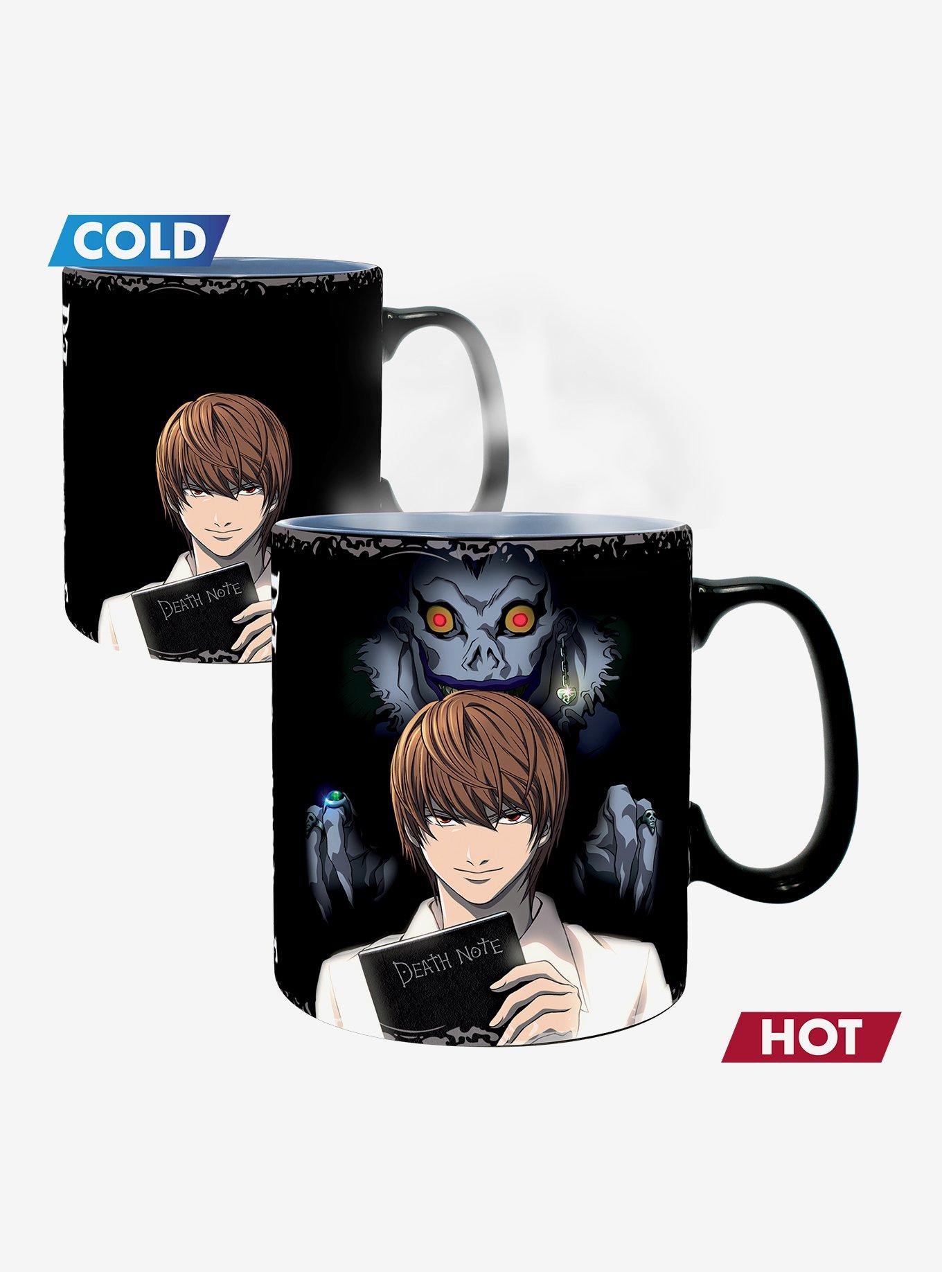 Death Note Heat Change Mug Set, , alternate