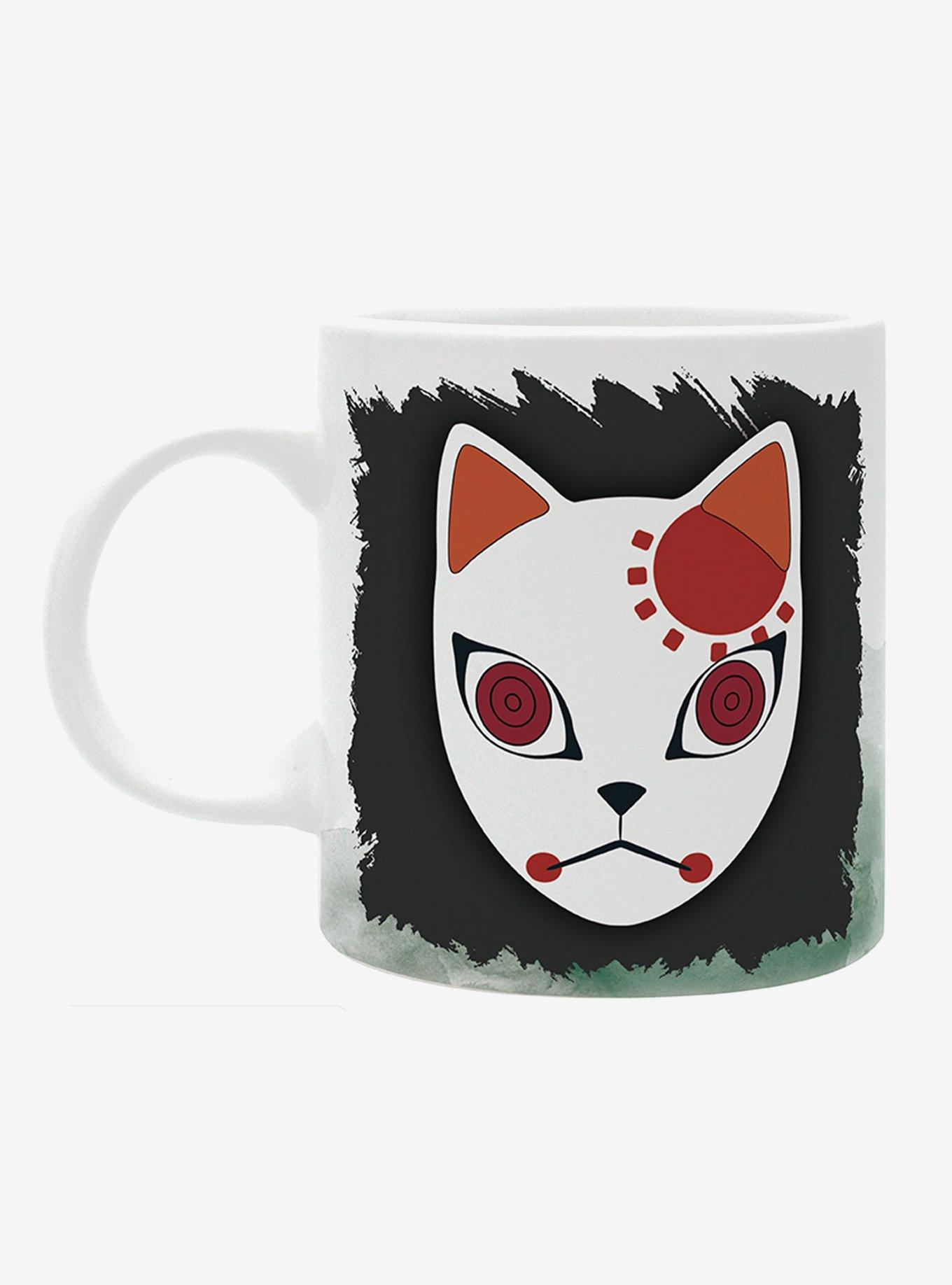 Demon Slayer: Kimetsu No Yaiba Tanjiro Mask and Hanafuda Earrings Mug Set, , alternate