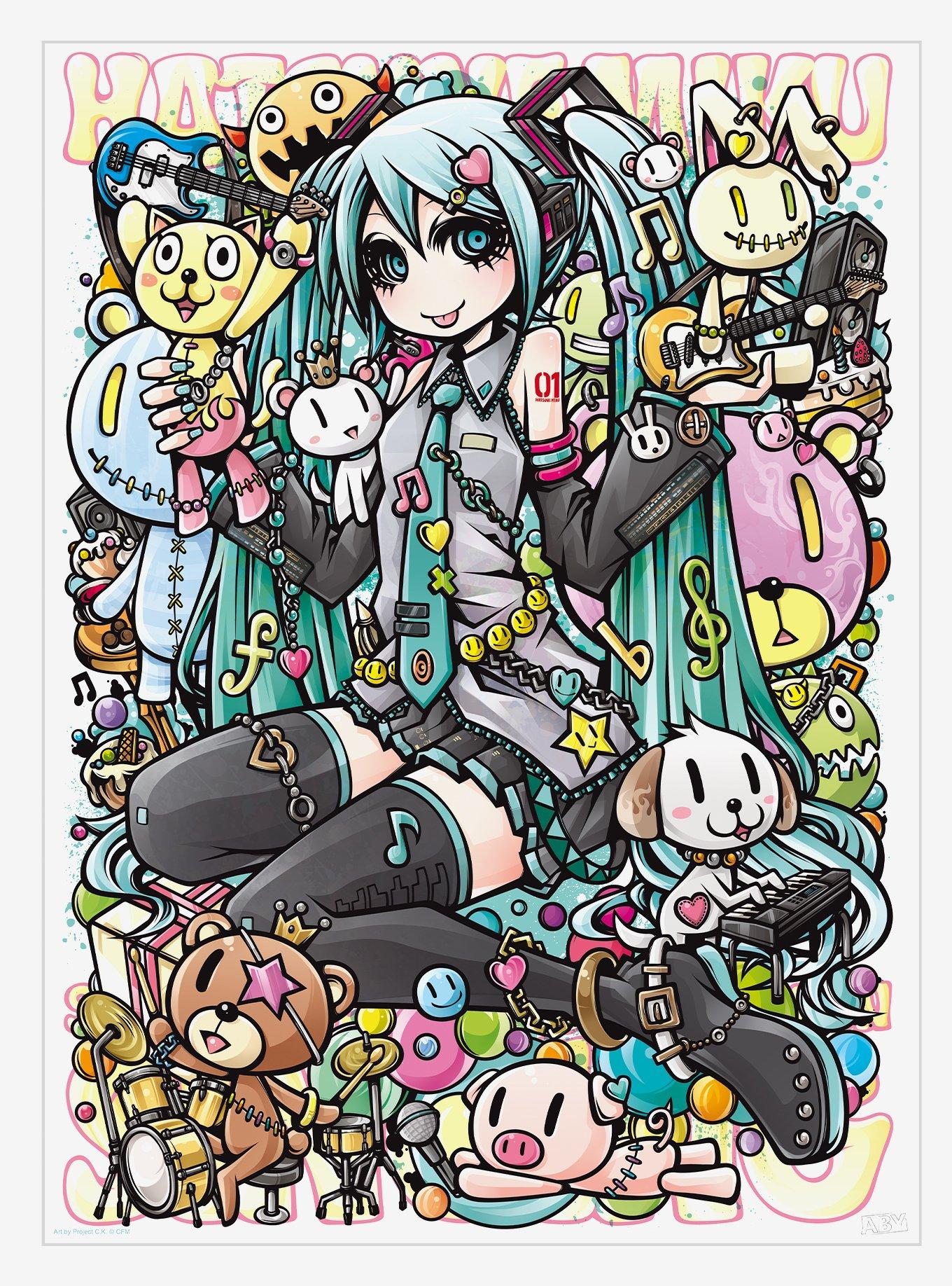Hatsune Miku Boxed Poster Set, , alternate