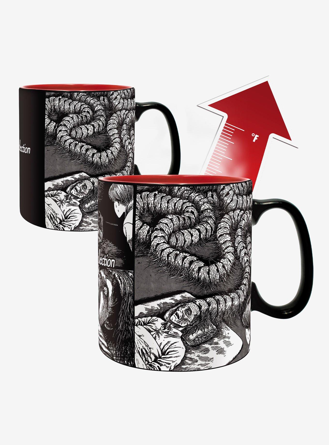 Junji Ito Honored Ancestor and Souichi's Curse Mug Set, , alternate