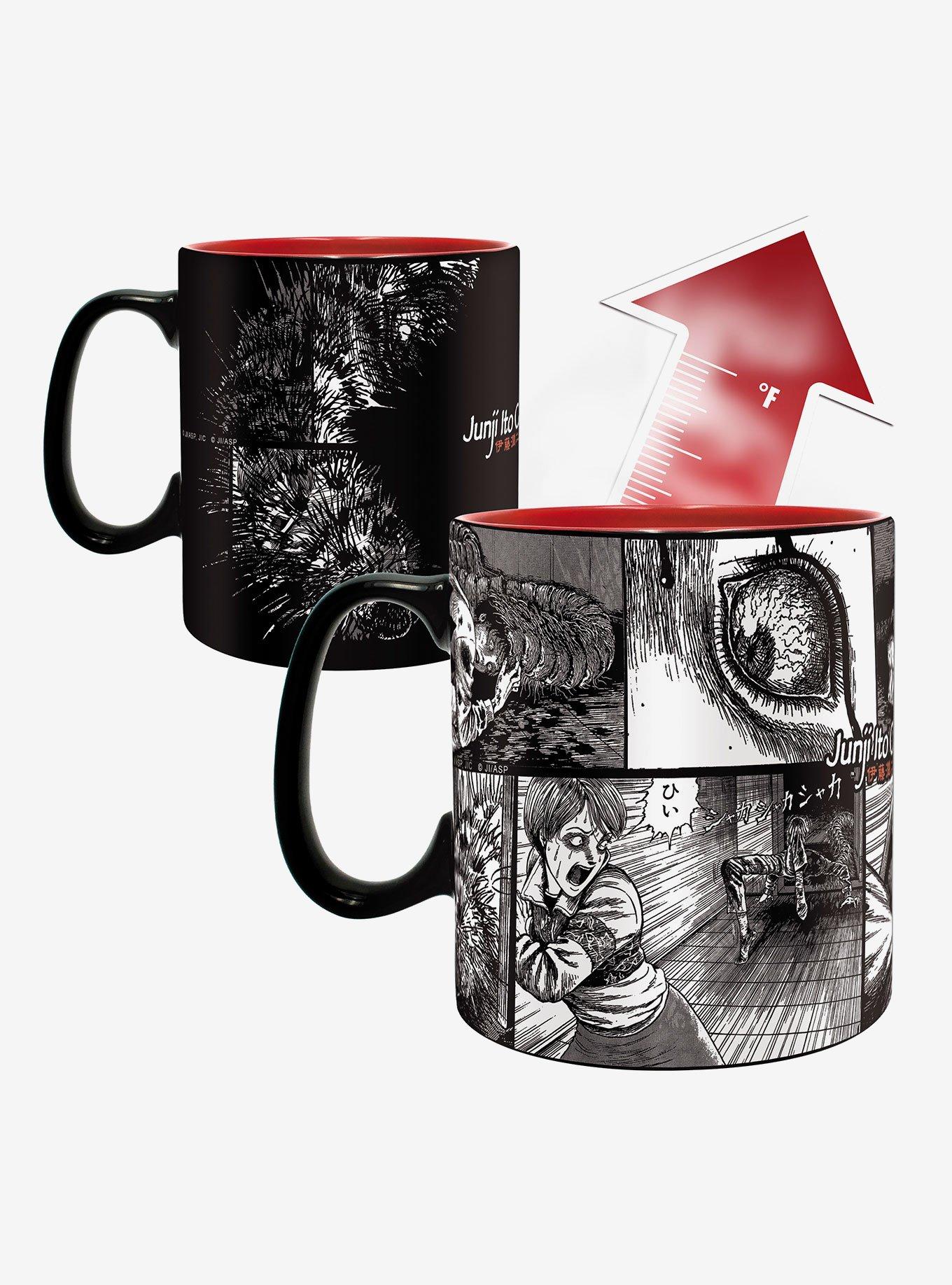 Junji Ito Honored Ancestor and Souichi's Curse Mug Set, , alternate