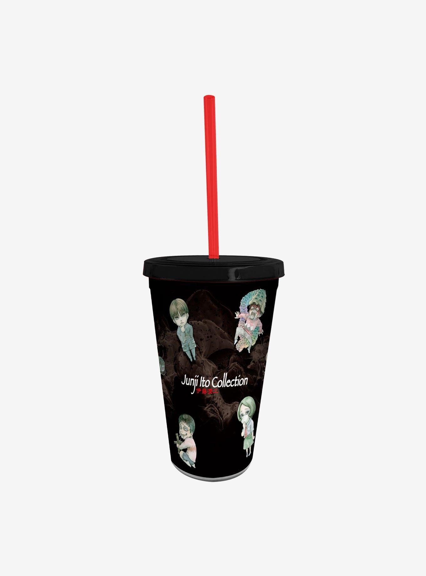 Junji Ito Tomie Tumbler with Straw, Acrylic Figure & Keychain Set, , hi-res