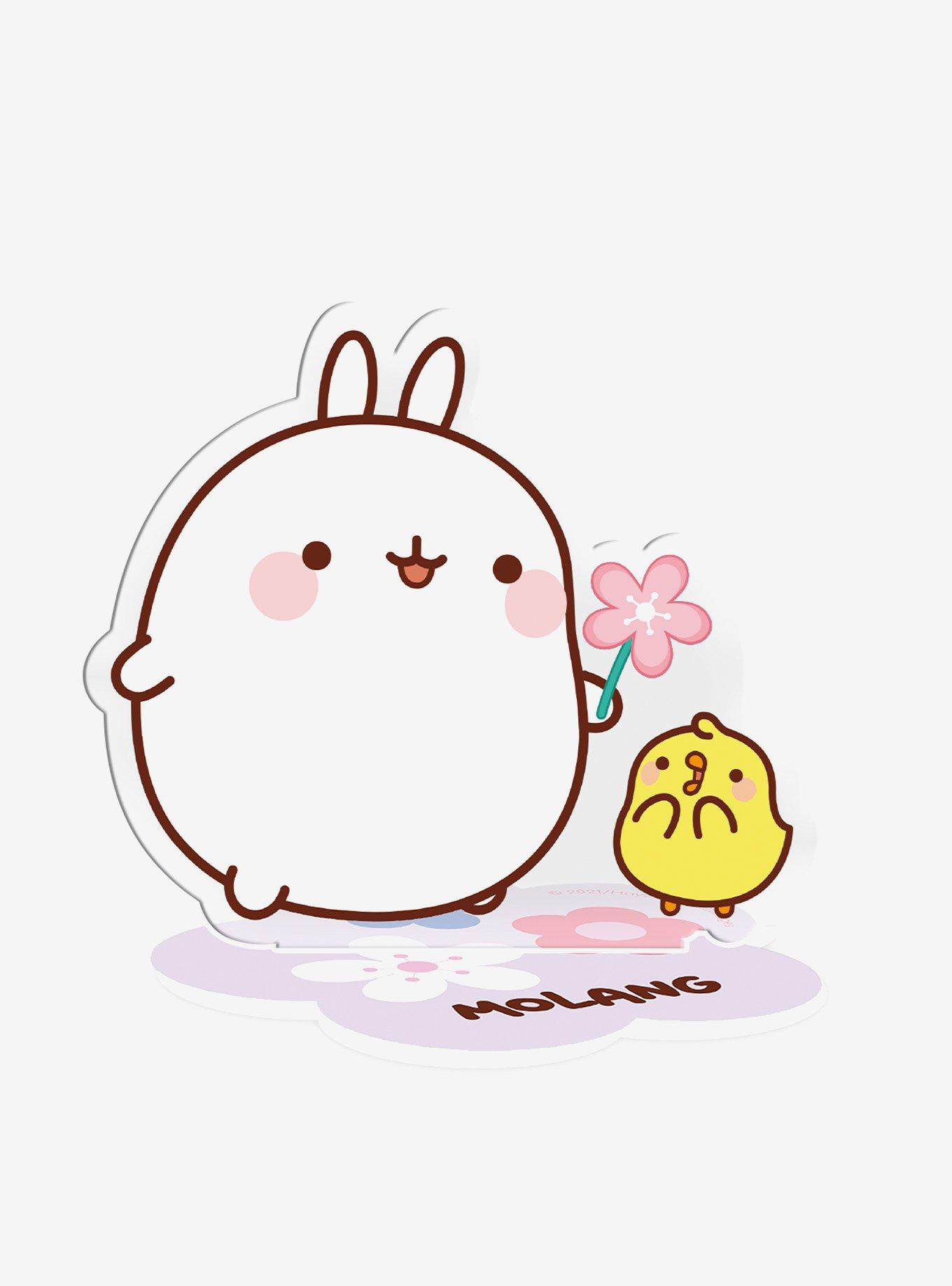 Molang Flower and Music Acryl Figure Bundle, , alternate