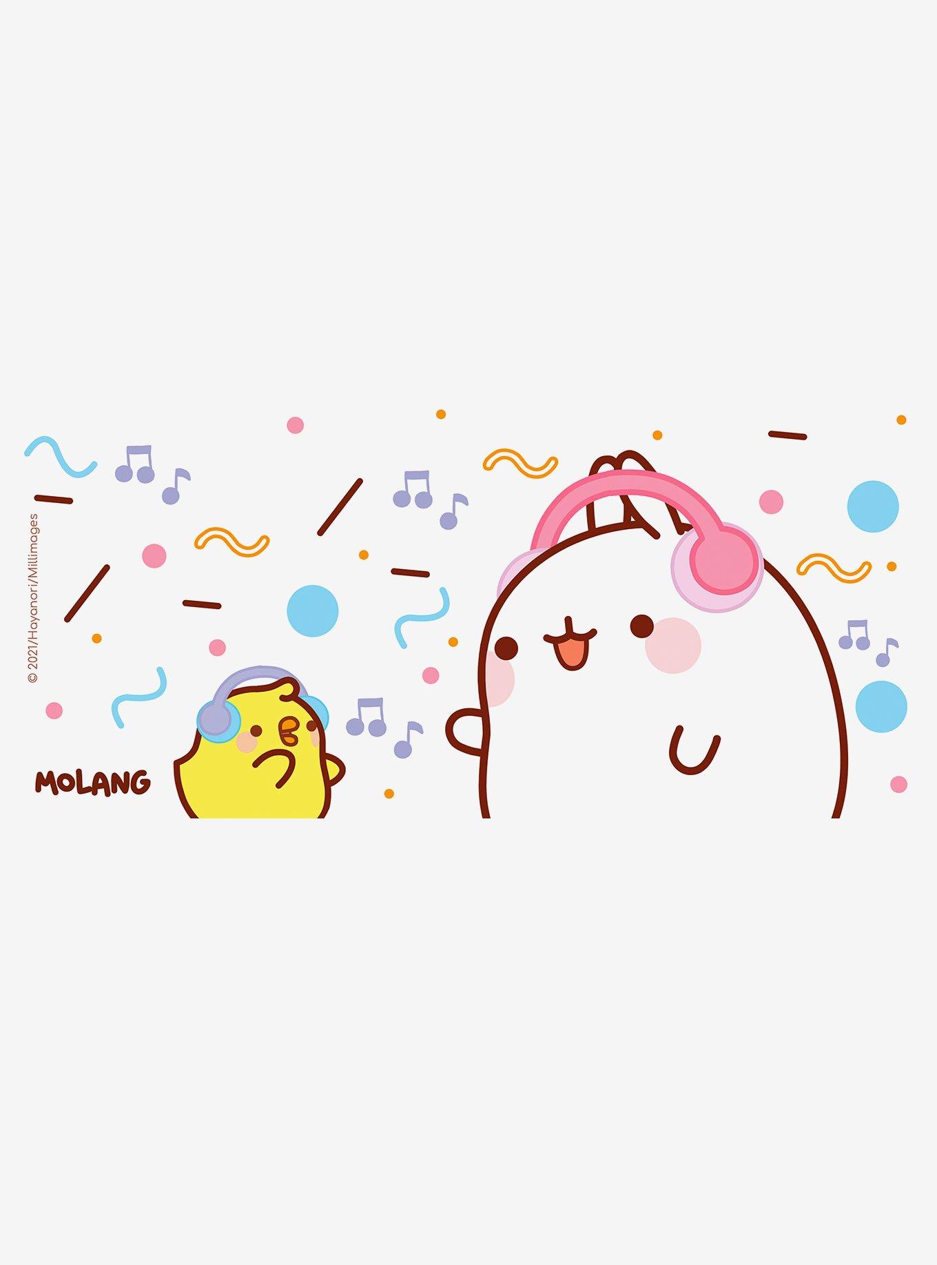 Molang Music and Milk & Cookies Mug Set, , alternate