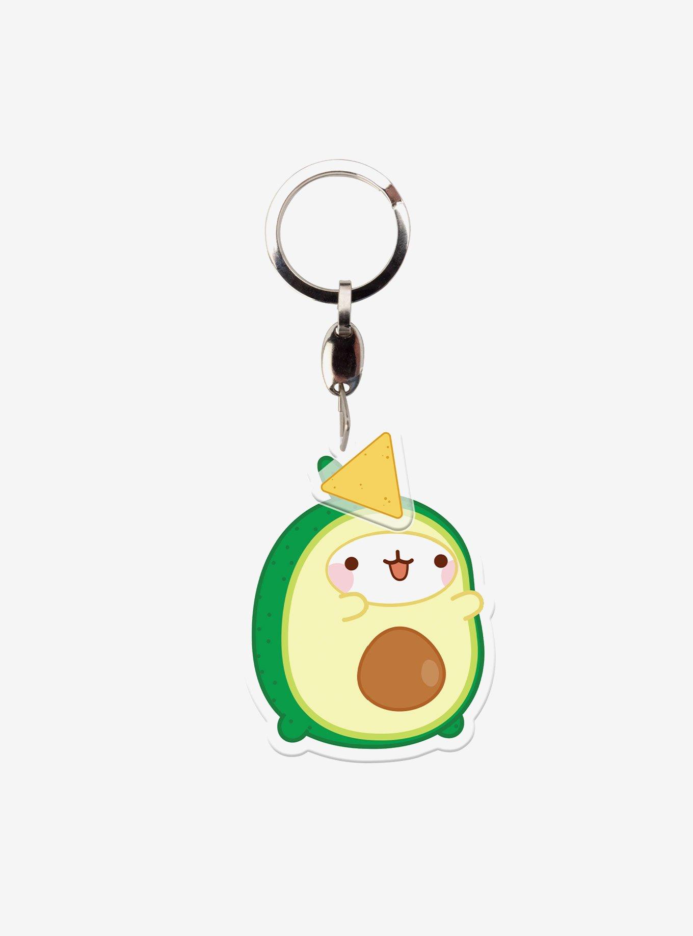 Molang Watermelon and Avocado Keychain Bundle, , alternate