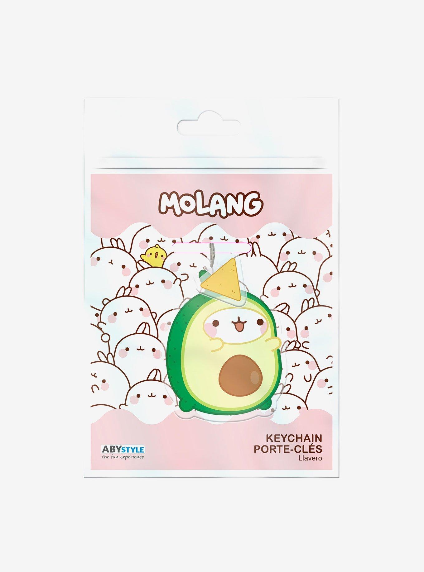 Molang Watermelon and Avocado Keychain Bundle, , alternate