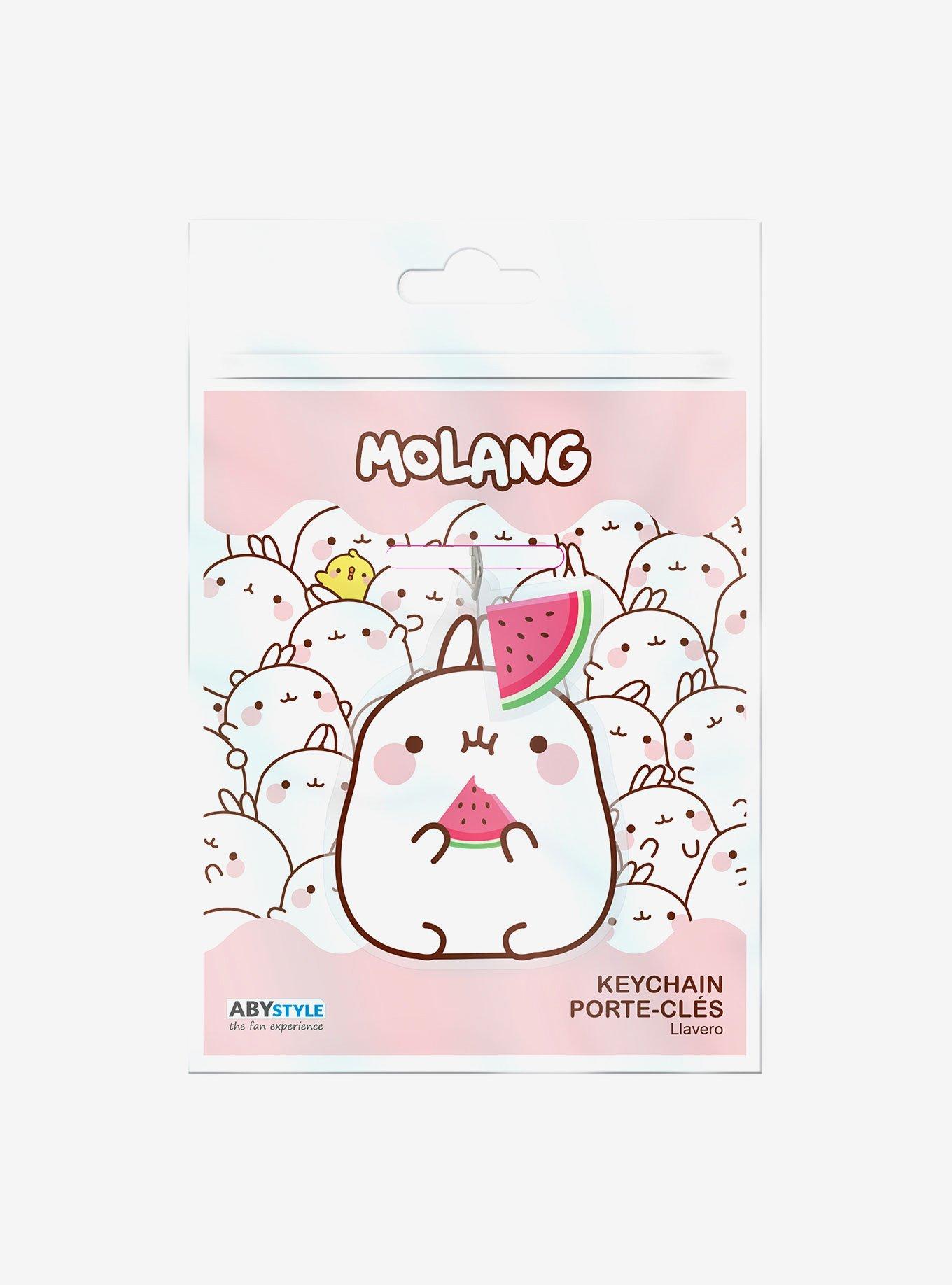 Molang Watermelon and Avocado Keychain Bundle, , alternate