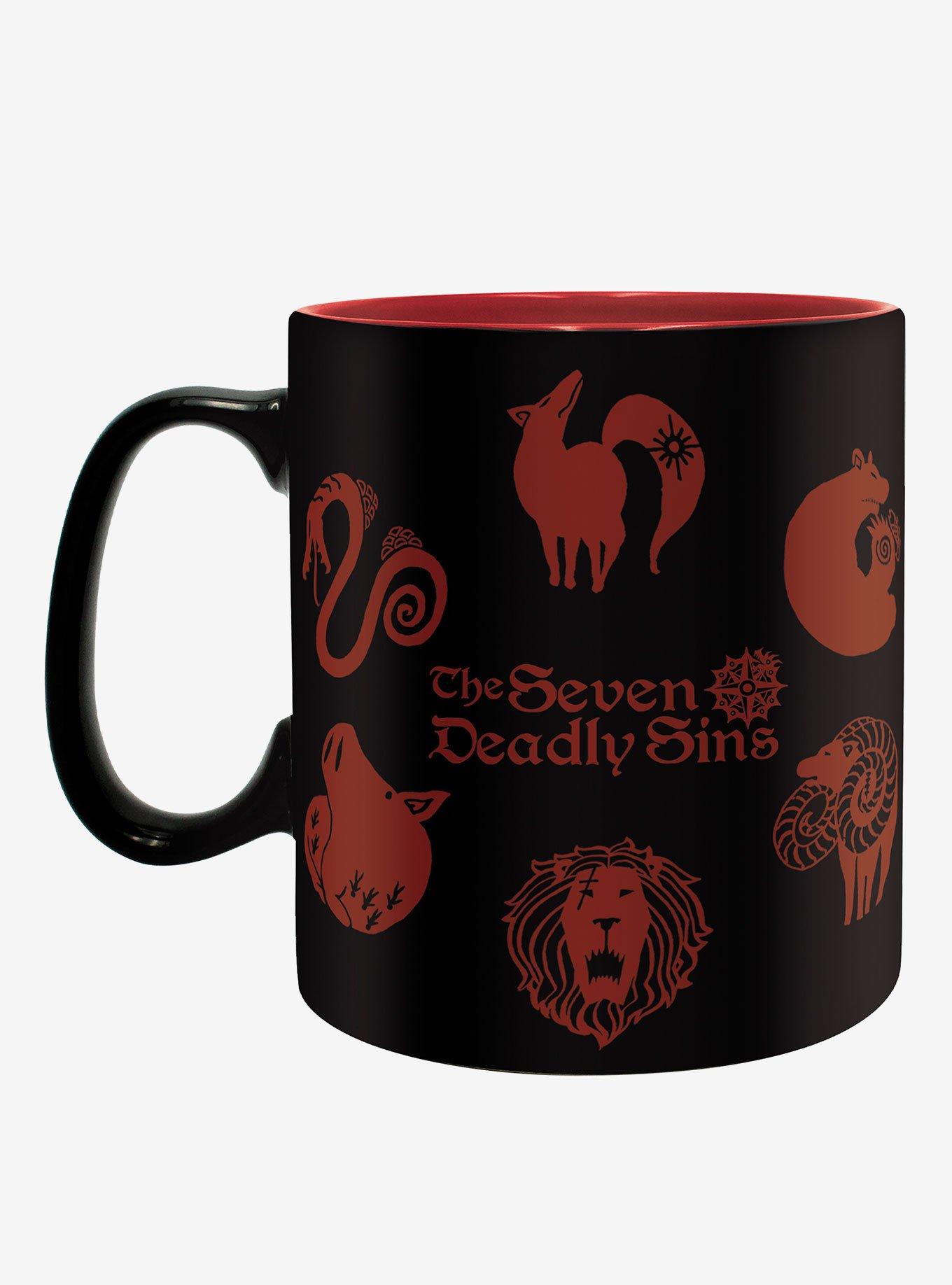 The Seven Deadly Sins Emblems Mug Set, , alternate
