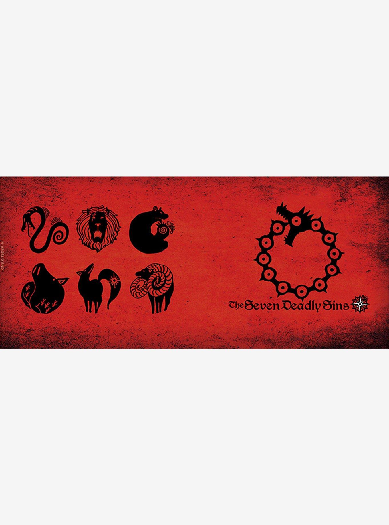 The Seven Deadly Sins Emblems Mug Set, , alternate