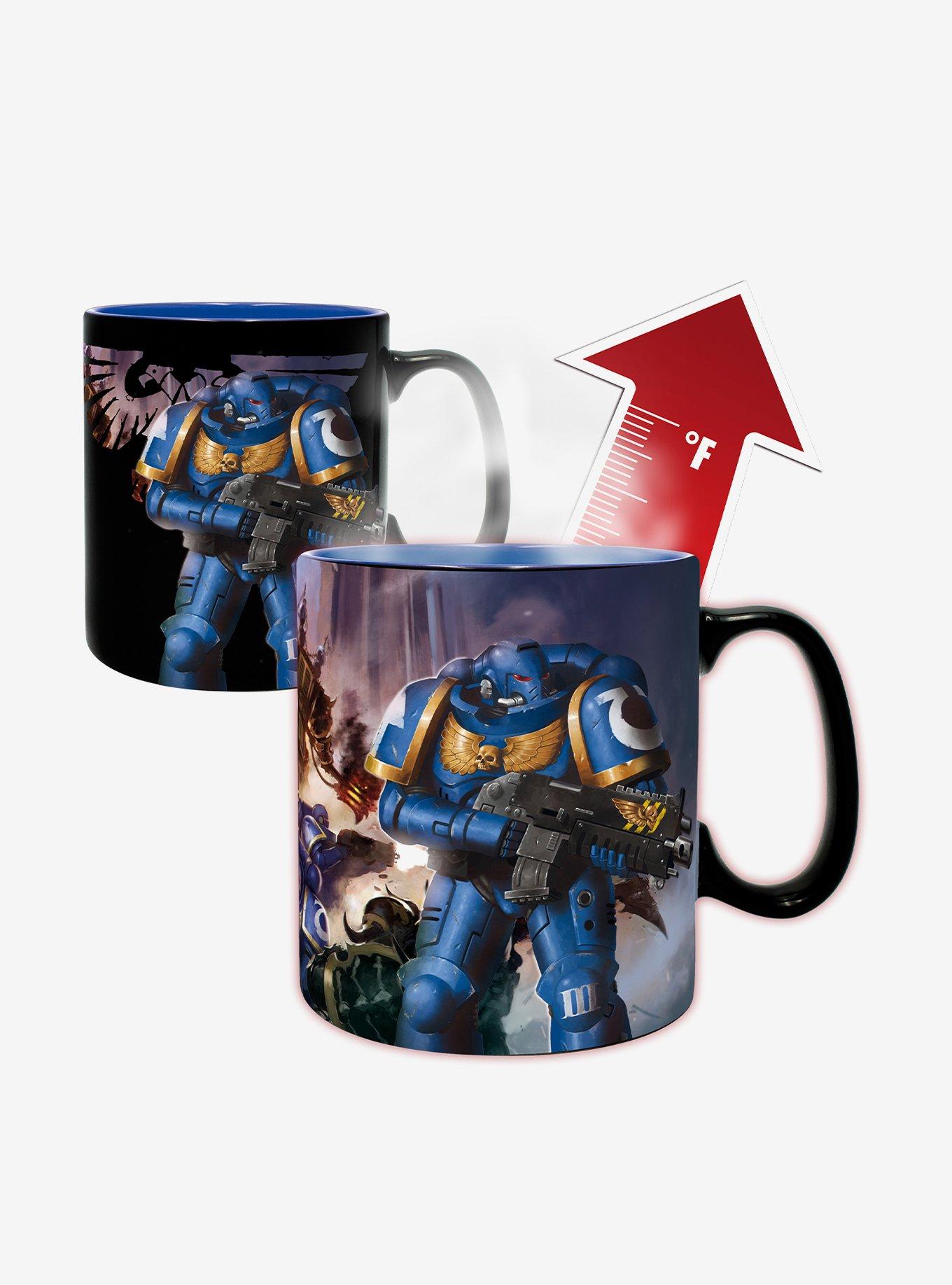 Warhammer 40K Notebook, Mug, and Keychain Set, , alternate