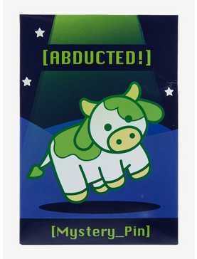 Abducted Colorful Cow Blind Bag Enamel Pin - BoxLunch Exclusive, , hi-res