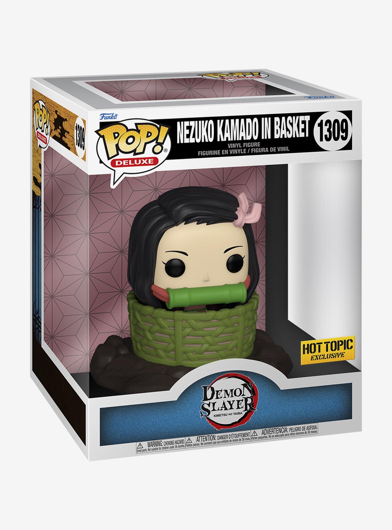 Funko Demon Slayer: Kimetsu No Yaiba Pop! Animation Nezuko Kamado (In Basket) Vinyl Figure Hot Topic Exclusive, , alternate