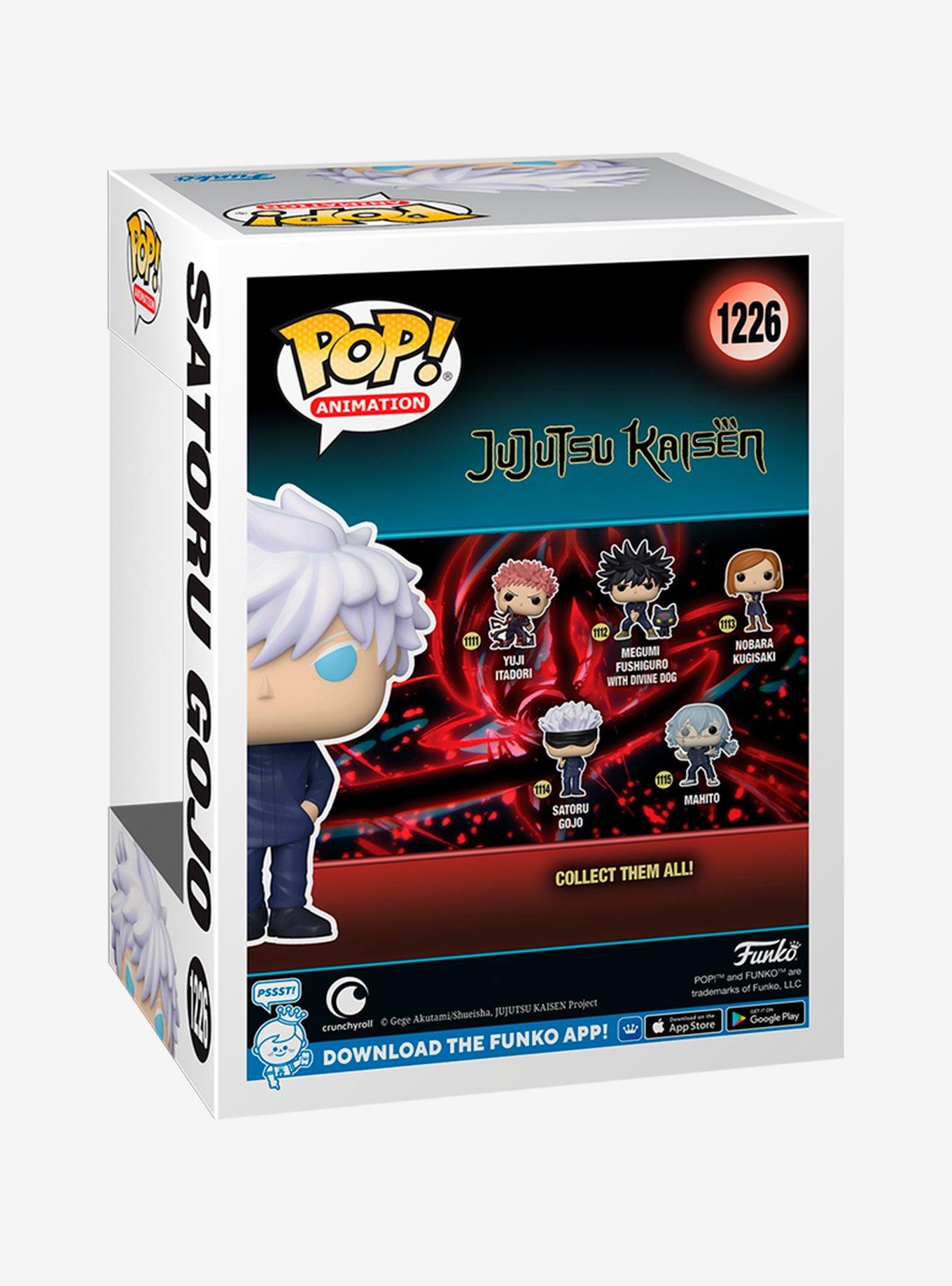 Funko Jujutsu Kaisen Pop! Animation Satoru Gojo (Unmasked) Vinyl Figure 2023 Wondrous Convention Exclusive, , alternate