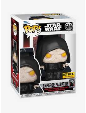 Funko Star Wars: Return Of The Jedi Pop! Emperor Palpatine Spectating Vinyl Bobble-Head Figure Hot Topic Exclusive, , hi-res