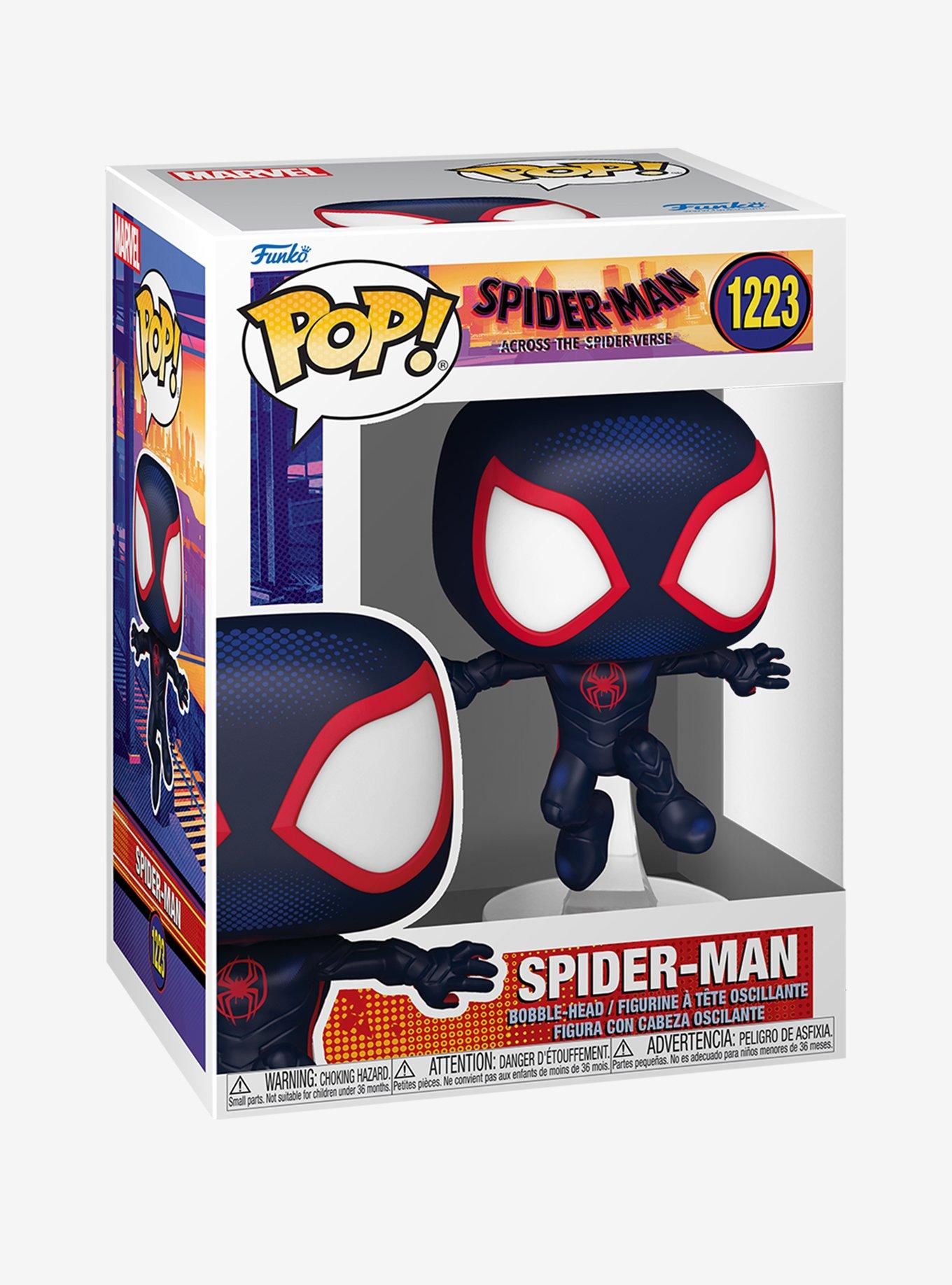 Funko Marvel Spider-Man: Across the Spider-Verse Pop! Spider-Man Vinyl Bobble-Head Figure, , alternate