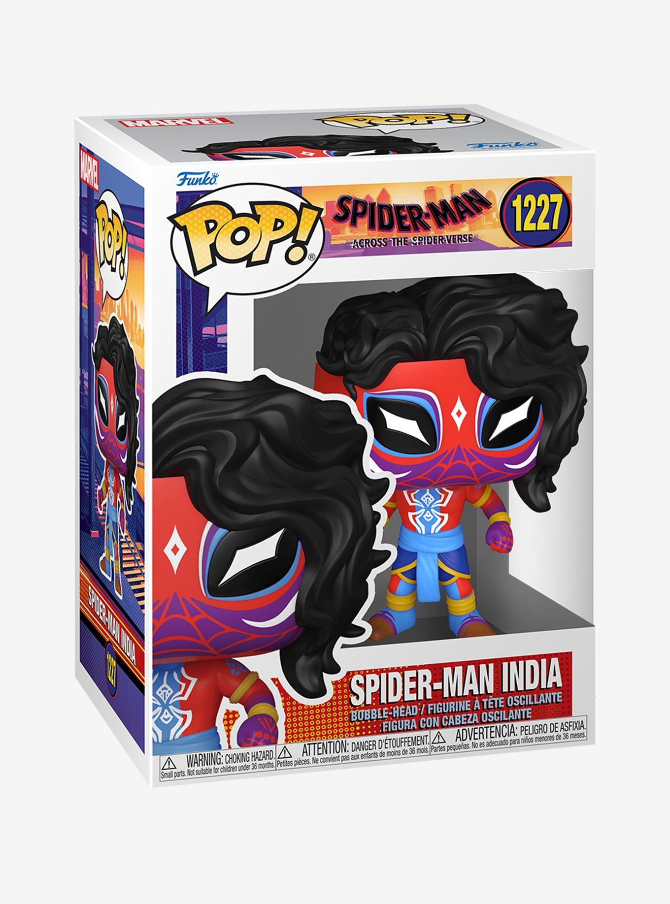 Funko Marvel Spider-Man: Across the Spider-Verse Pop! Spider-Man India Vinyl Bobble-Head Figure, , alternate