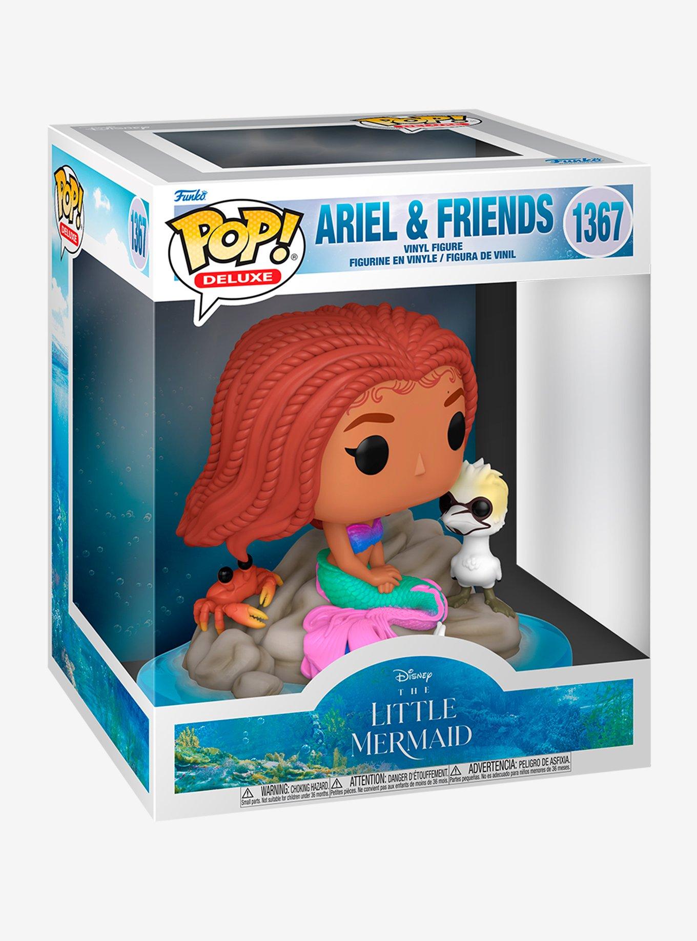 Funko Disney The Little Mermaid Pop! Deluxe Ariel & Friends Vinyl Figure, , alternate