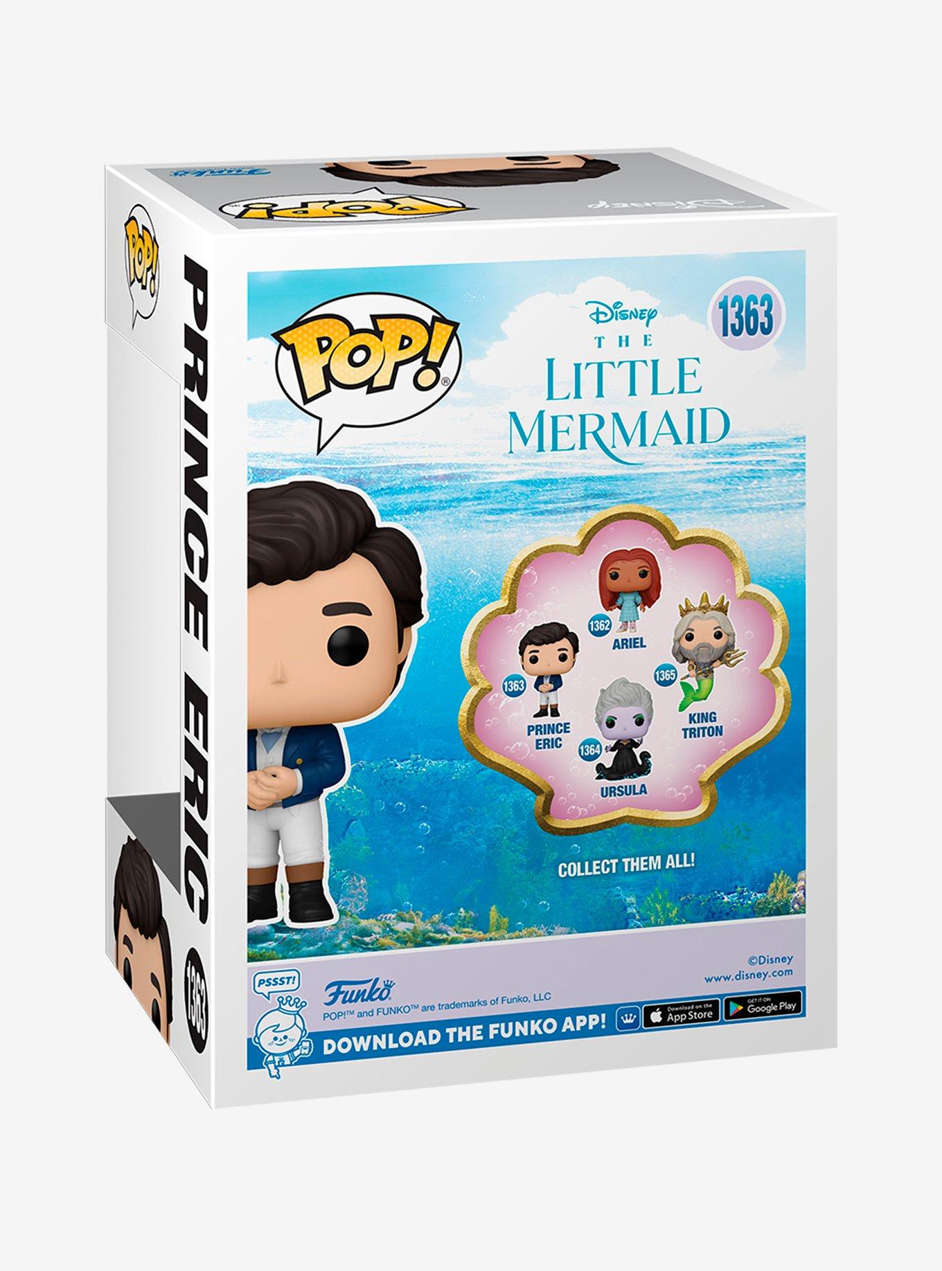 Funko Disney The Little Mermaid Pop! Prince Eric Vinyl Figure, , alternate