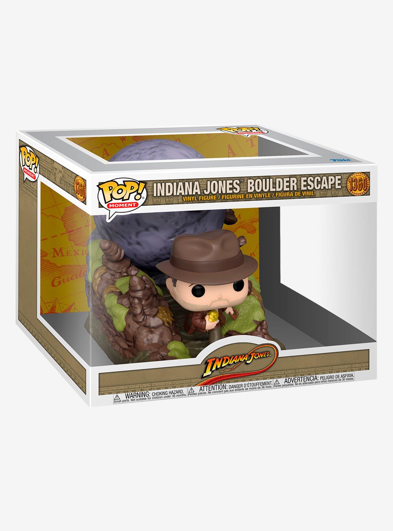 Funko Indiana Jones Pop! Moment Raisers Of The Lost Ark Boulder Escape Vinyl Figure, , hi-res